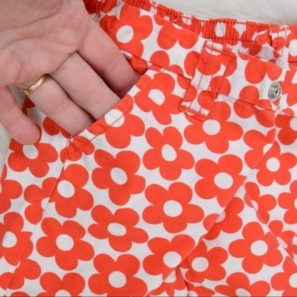 Carter’s Cotton Flower Print Girls Shorts, 24 Mths‎
